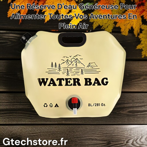 Réservoir eau portable - d'eau,